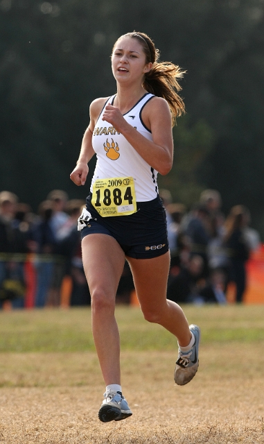 2009 CIF XC Girls D1-094.JPG - 2009 California CIF Cross Country Championships, Woodward Park, Fresno, California